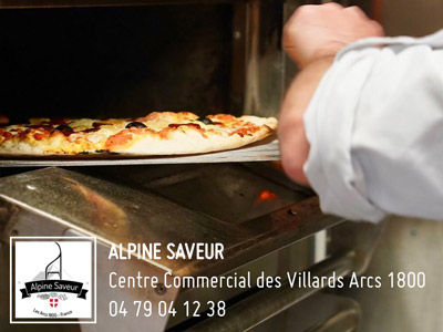 Alpine Saveur, pizzas Arc 1800