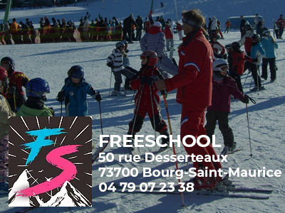 Freeschool, Ecole de ski Arc 1800